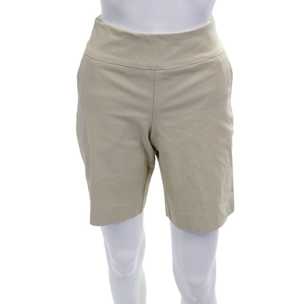 Swing Control Unisex Bermuda Chino Beige Shorts Size 4